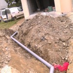 Canalisations Maison Neuve en Parpaings - Penestin - Morbihan 56